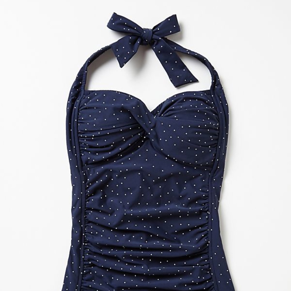 1 piece swimsuit Seafolly vintage style US6